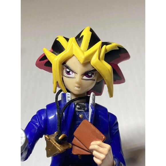 Vintage 1996 Kazuki Takahashi Yu-Gi-Oh Yami Yugi Action Figure - Picture 9 of 10